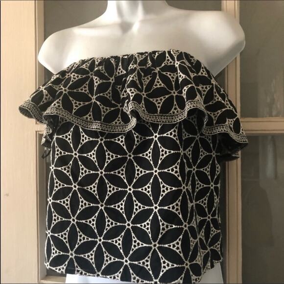 Vivienne Tam Strapless Top - Picture 4 of 7